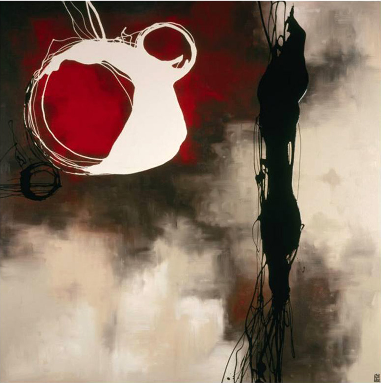 Resonance in Red painting - Laurie Maitland Resonance in Red art painting